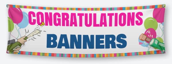Custom Congratulations Banners